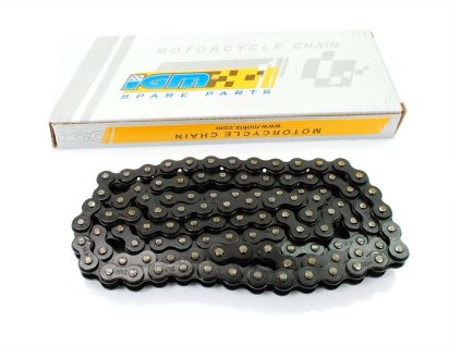 Chain steel 1/2 x 1/4 7.75 134 links black for Kreidler Florett RS, Zündapp KS SX K 80, Yamaha DT 50 M, Honda MB MT MBX MTX 80