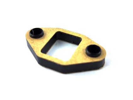 Gasket carburetor intake rectangular for Hercules, Miele, DKW, KTM, Sachs