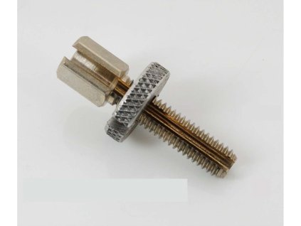 Set screw M6 x 35mm with slot and lock nut for moped, moped, mokick