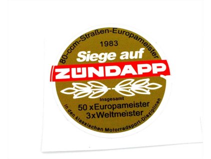 Sticker Tank Siege 1983 for Zündapp KS GTS C 50 CS CX M R Z Moped