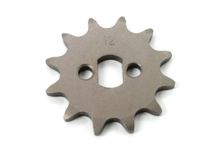 Pinion steel 12 teeth for Zündapp M 50, Mofa 25 Bergsteiger, ZA 40, Type 460-02, A 25, ZB 22, ZD 10/30, 442 Mofa, ZR 20 447-02