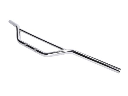 Handlebar motocross steel with chrome-plated brace 22mm - 820mm