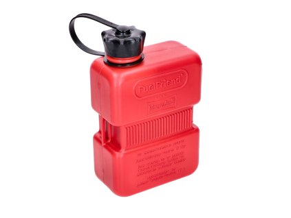 Kanystr na benzín 1 l Hünersdorff FuelFriend PLUS červený