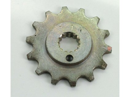 Pinion Esjot steel 14 teeth 15.4 x 12.8mm for Kreidler, Flory MF 30, 2, 4, MP1, MP 2