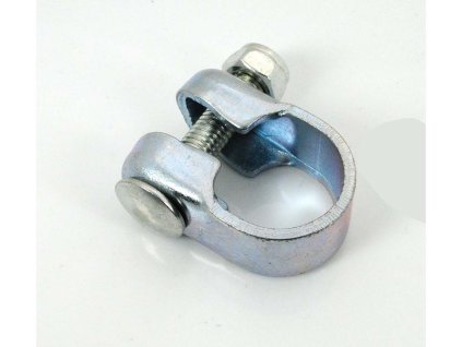 Manifold clamp metal 21-25mm for Piaggio Vespa Ciao, Citta, Hercules, Kreidler, Puch, Simson
