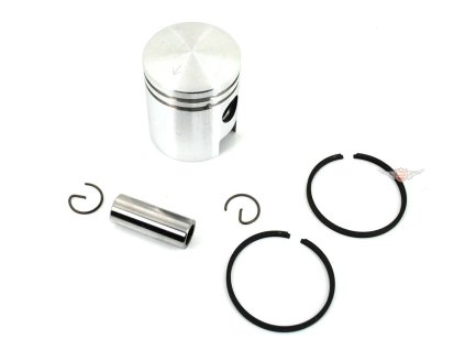 Piston set aluminum 38mm with piston rings and pin 12mm for Victoria, Vicky, MS 50, 51