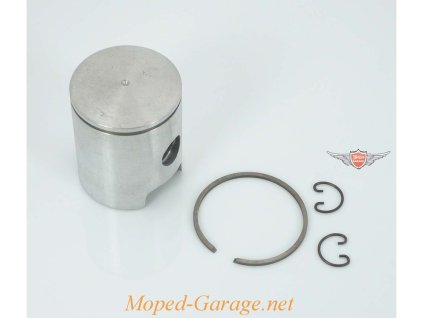Piston set aluminum 38.97mm with piston ring and piston clips for Zündapp, ZA 25, ZR 20