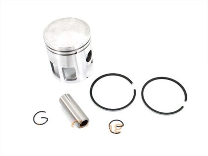 Piston set 60cc 43mm 12mm for Yamaha, DT, RD, 50 MX