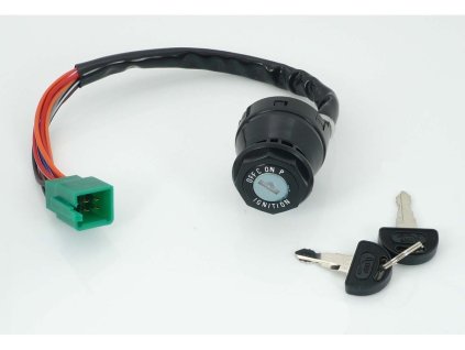Ignition lock 9-way plug with 2 keys for Suzuki TS 50, 80, X