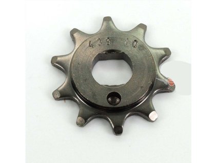Pinion Esjot reinforced 10 teeth 15x12mm for Kreidler Florett Eiertank type K54/0M, LF LH K54/32 D, 3 speed Mokick, Mustang Enduro, Flory MF12, MF13, MF20, MF22, MF23, Flott MF24, MF25