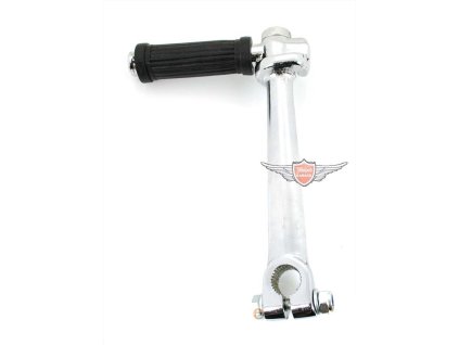 Kickstarter chrome black for Hercules, Miele, DKW, KTM, Rixe, Sachs