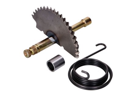 Kick starter shaft with spring and bushing for Sym Mio, Peugeot 4T