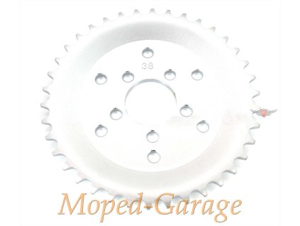 Reinforced sprocket 38 teeth for Puch Imola, Ranger 3 G, Monza 4 S, L, S Mokick, Moped