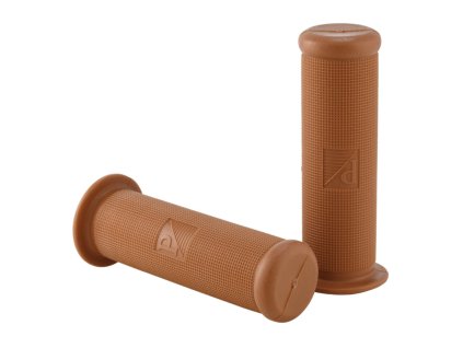 Grips set signal brown 24/24mm for Vespa 50/N/L/R/SS/90/SS/125 PV/VNA/VNB1-2/GT/150 GL/Super/Sprint/180 SS -1968, PX80-200/?PE/?Lusso/?Â´98/?MY