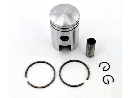 Piston set aluminum 37.97mm with piston rings 2mm and pin for Simson, SR 1, 2, 2E, KR 50