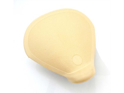 Saddle rubber white for Zündapp Bergsteiger Super Combinette, Kreidler MF, MP, Hercules, Puch, KTM, DKW, NSU, Miele moped, moped