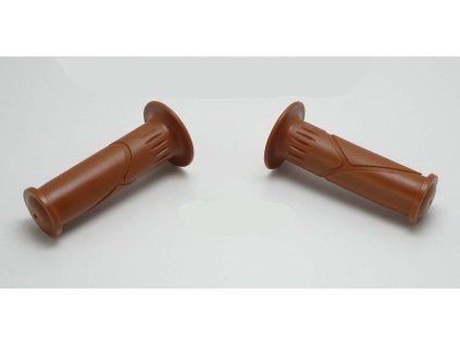 Handle set brown 110mm 22mm 24mm for moped, moped, mokick
