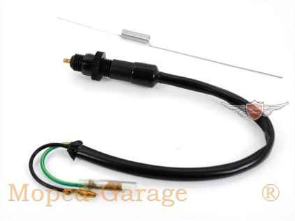 Brake light switch with black spring for Yamaha RD, DT 50 M, MX