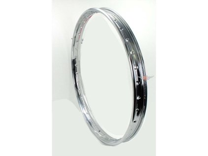 Chrome rim 1.20 x 19 inch 36 hole 5.30mm bore for Puch MS, VS, VZ, MV, M, Miele K 50, DKW, Göricke, Gritzner, Sachs, Hercules