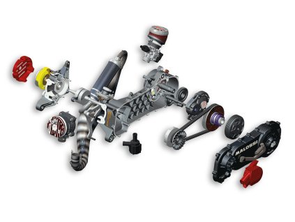Motor MALOSSI 94ccm RC-One, Piaggio Zip SP / Quartz 10"