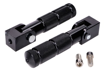 Sada stupaček spolujezdce CNC černé pro Beta RR 50, RR 125 2021-