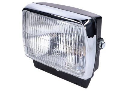 Přední světlo hranaté 15x20x19cm černé pro Kreidler Florett RMS-S, RS