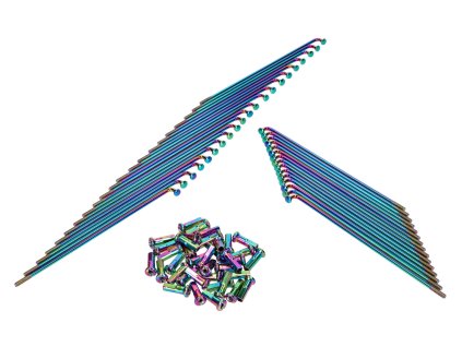 Sada drátů 16 palců neochrom pro Simson S50, S51, S70, S53, S83 Enduro