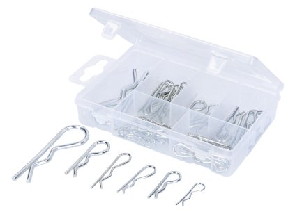 Sada pérových závlaček 1,2–3,0 mm 48 ks