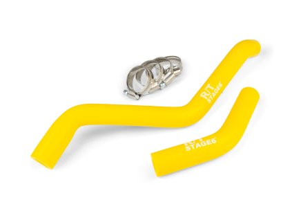 Sada hadic chladicí kapaliny Stage6 R/T Derbi Euro 3/4, žlutá