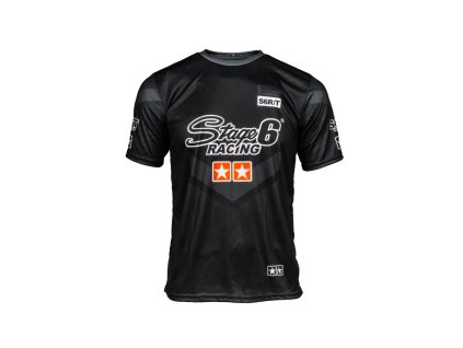 Tričko Stage6 Pure Team černé, XL