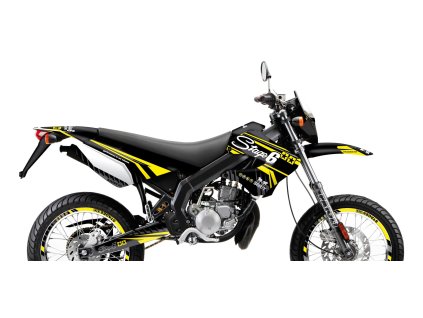 Sada samolepek Derbi X-Treme 2006 - 2010 Stage6, žlutá