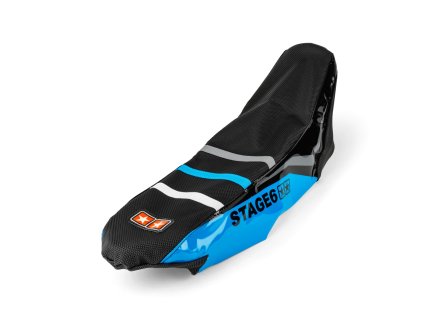 Potah sedla Derbi X-Treme 2011 - 2017 Stage6 Full Covering, modrá