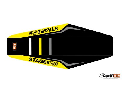 Potah sedla Derbi X-Treme 2018 - 2020 Stage6 Full Covering, žlutá