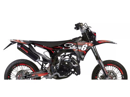 Sada samolepek Kit Fantic XM 50 od 2023 Stage6 Červená