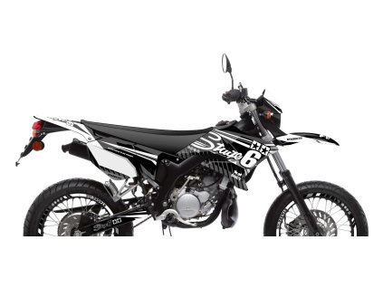 Sada samolepek Yamaha DT 50 Stage6 bílá