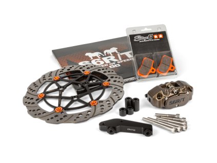 Oversize sada brzdiče 280mm Yamaha Aerox Stage6 R/T tvrdě eloxováno