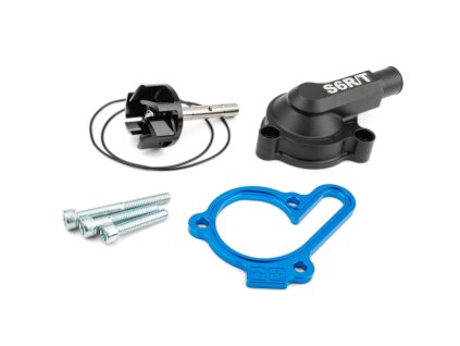 Vodní pumpa s vysokým výkonem vč. víka Stage6 R/T modrá Derbi Euro 3 / Euro 4