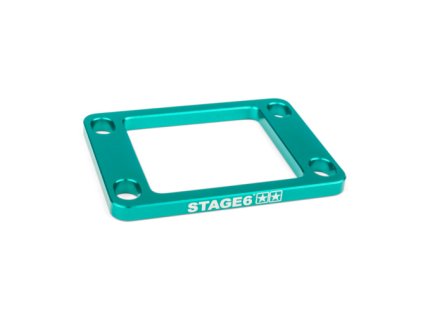 Podložka pod klapky 5 mm AM6 / Derbi Stage6 tyrkysová