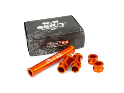 Pouzdro osy motoru Stage6 více dílů Minarelli horizontal oranžová