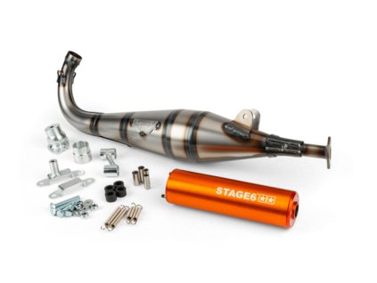 Výfuk Stage6 StreetRace Peugeot 103 SPX oranžová