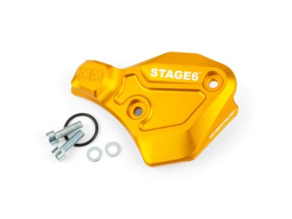 Kryt olejové pumpy AM6 Stage6 Alu žlutá