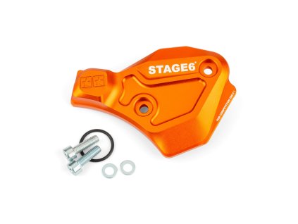 Kryt olejové pumpy AM6 Stage6 Alu oranžová