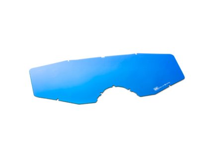 Náhradní sklo motokrosových brýlí Stage6 R/T Modré zrcadlové