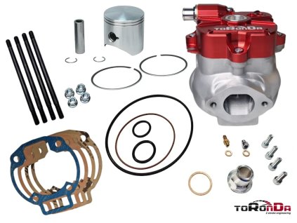 Válec Toronda Gilera Runner 183 ccm 55 mm LC 2T - červený