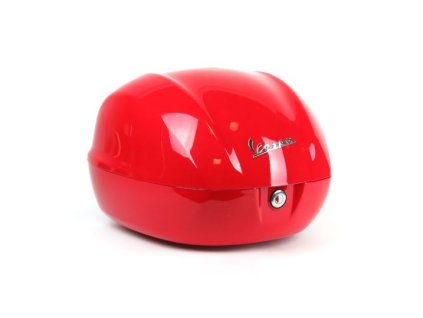 Kufr Piaggio 32L - červená Dragon 894, Vespa Primavera, ​Sprint 50-150ccm