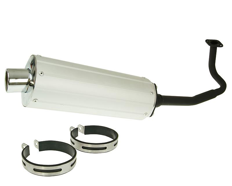 101 Octane Výfuk hliníkový, GY6 50ccm BT15526