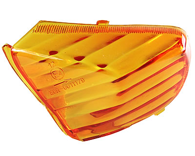 101 Octane Sklo blinkru, pravé, zadní, oranžové, China 4T BT30016