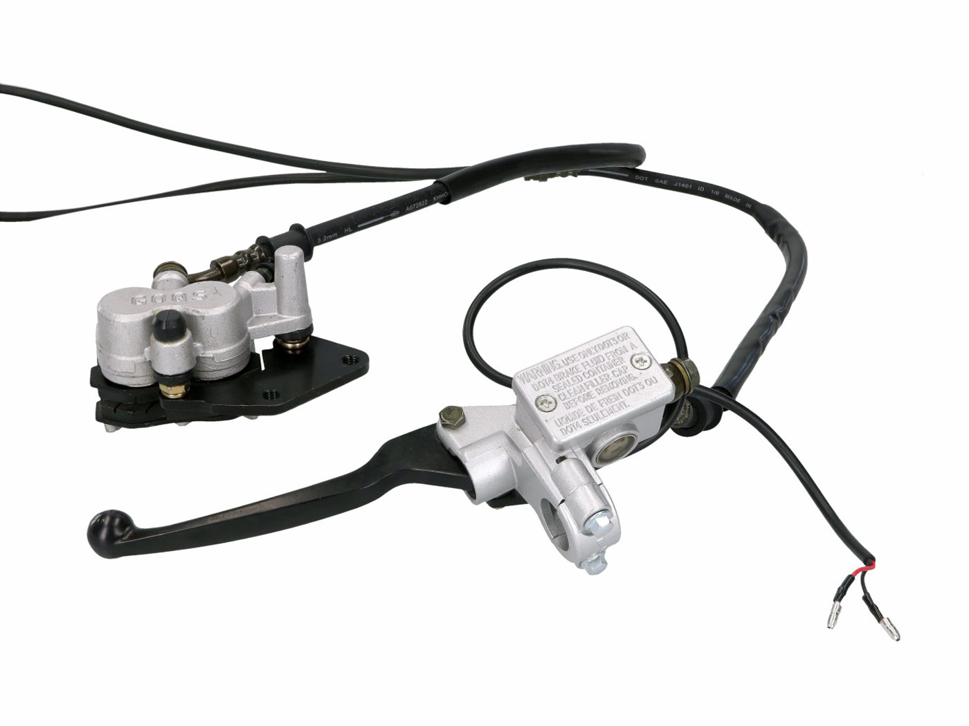 101 Octane Brzda zadní kompletní, GY6 125/150cc GY14223