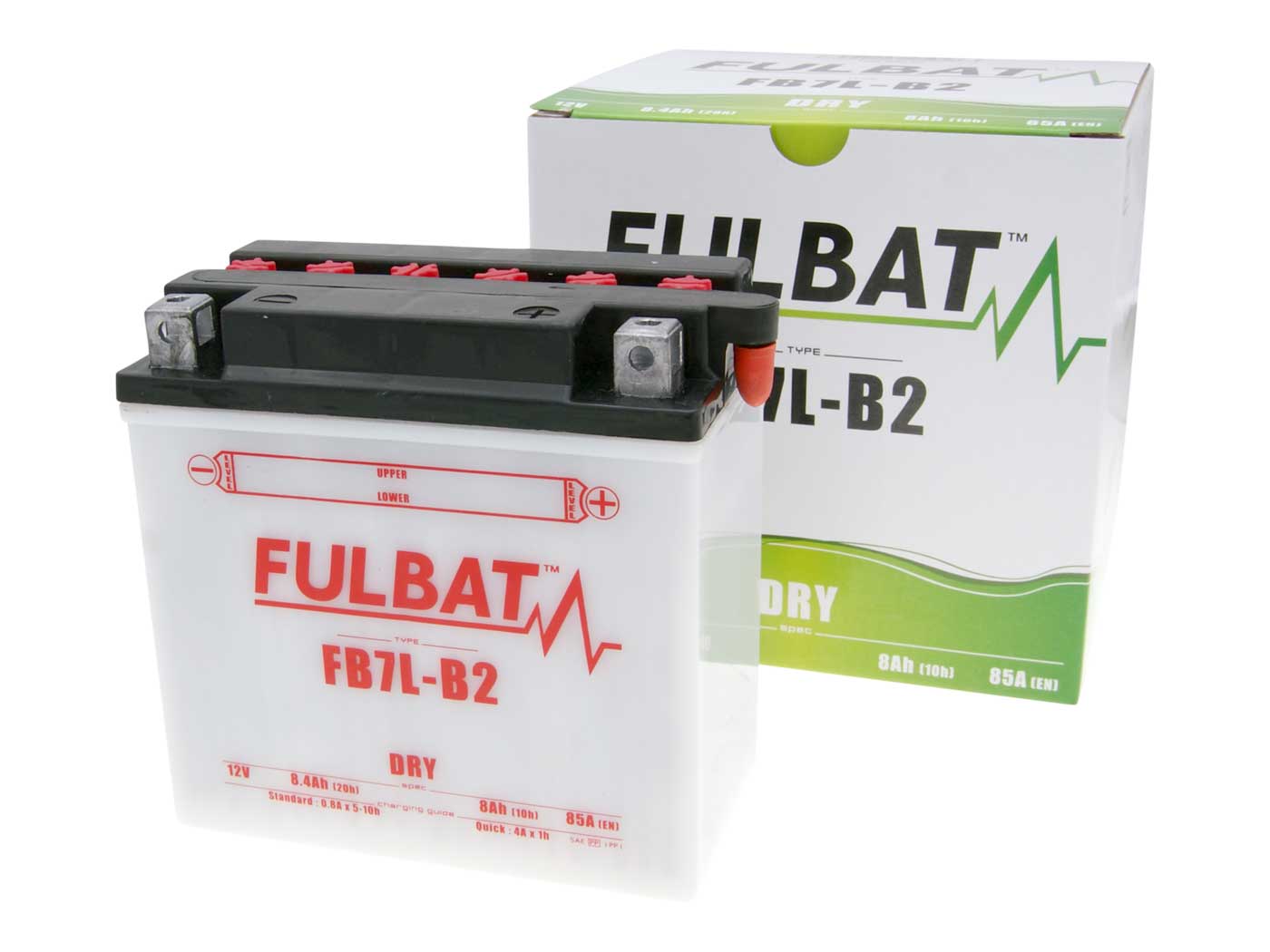Baterie Fulbat FB7L-B2, včetně kyseliny FB550595