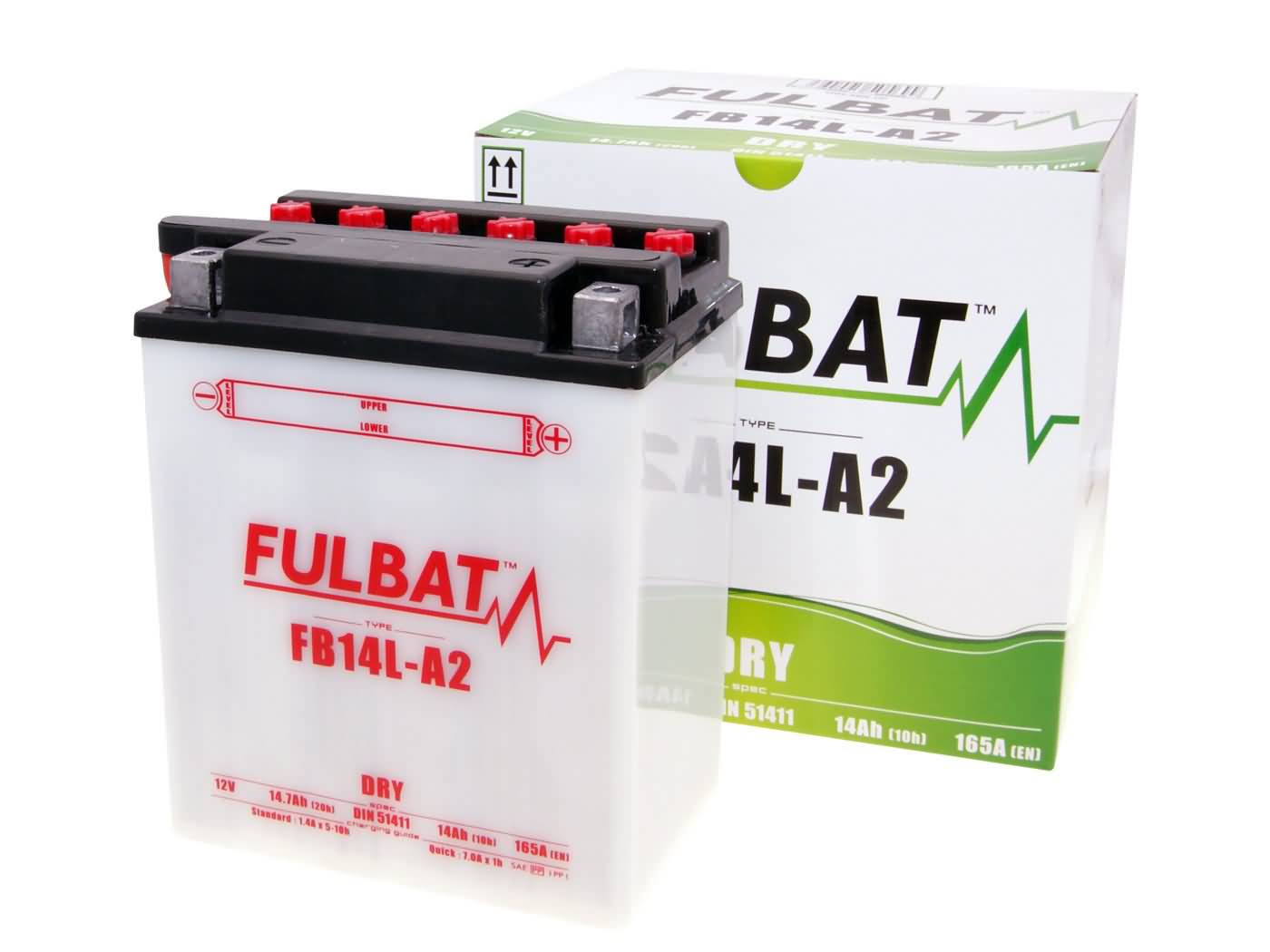 Levně Baterie Fulbat FB14L-A2, včetně kyseliny FB550569